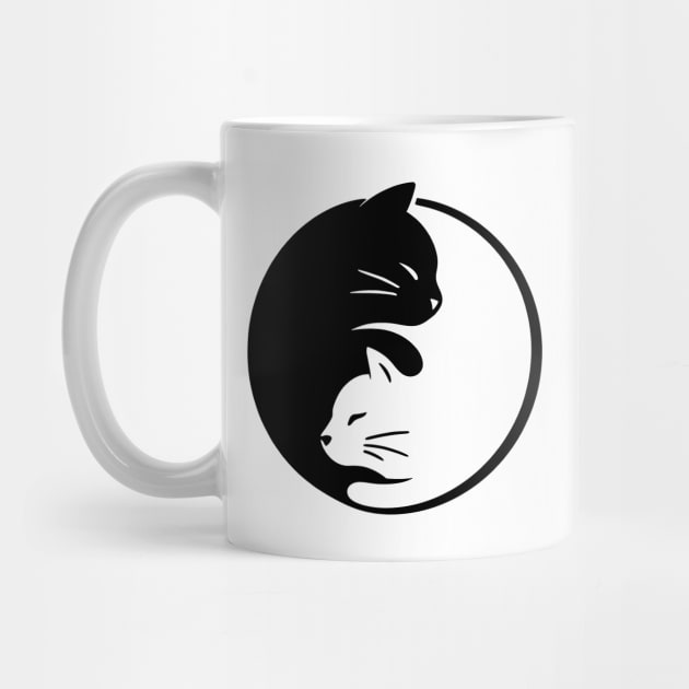 Yin Yang Cats by CreativeSage